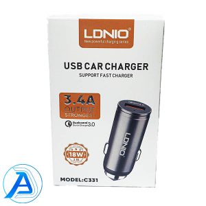 شارژر فندکی ال دینیو LDNIO مدل C331