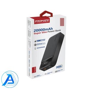 پاوربانک پرومیت مدل TORQ-20 ظرفیت 20000 میلی آمپر ساعت
