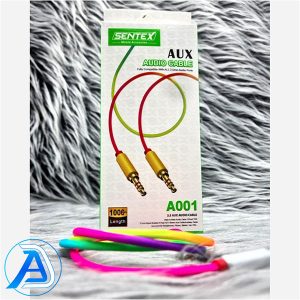 کابل AUX برند SENTEX مدل A001 طول 1 متر